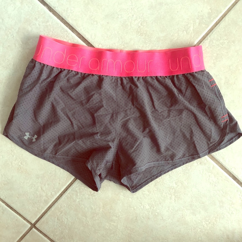 Under Armour mesh running shorts